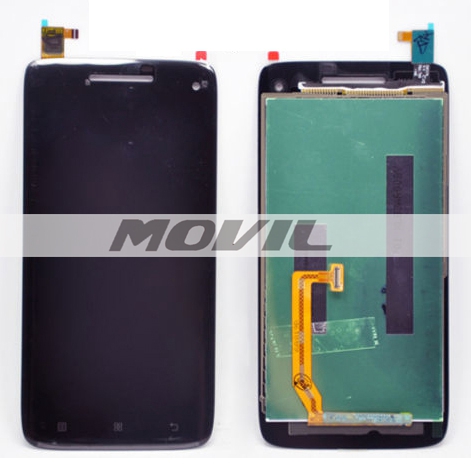Black Touch Screen Digitizer + LCD Display Assembly Replacement FOR Lenovo S960